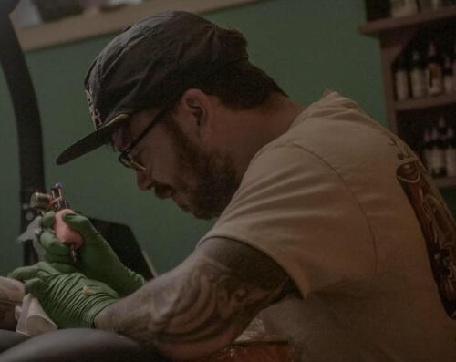 Thaddaeus Allen "Toad" Tattoo Artist